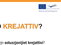 handmade creative thinking flyer