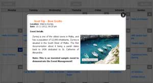 Calendar of Events